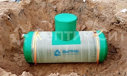 Септик BioPrime BIO-2.5 м3 d1200-П - фото монтажа - 1