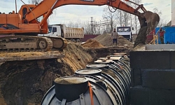 Септик Термит Накопитель Модуль М50 - фото монтажа - 3