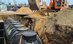 Септик Термит Накопитель Модуль М55 - фото монтажа - 6